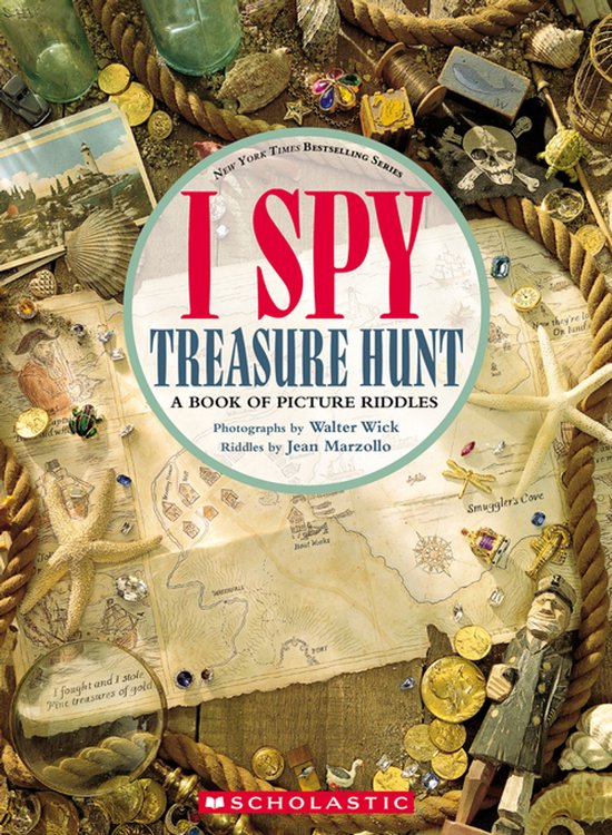 I Spy Treasure Hunt: A Book of Picture Riddles - cover