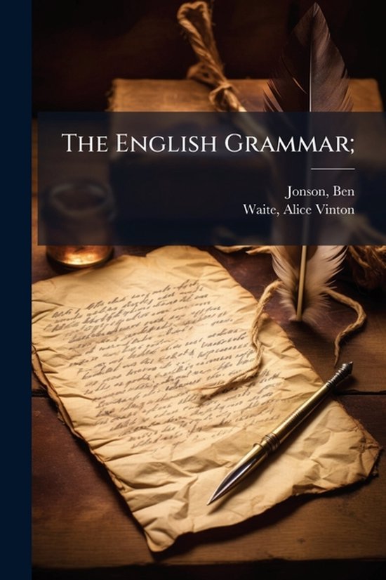 The English Grammar; - cover
