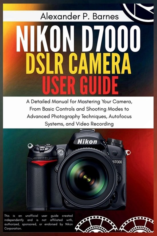 Nikon D7000 DSLR Camera User Guide - cover