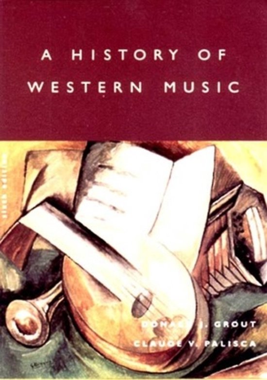 A History of Western Music - cover