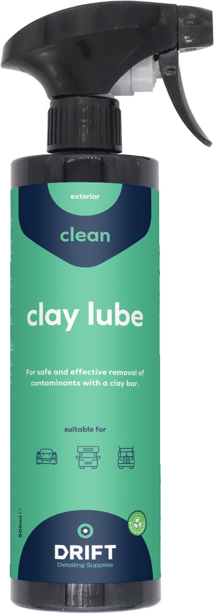 Clay Lube - Premium smeermiddel voor klei - Krachtig tegen hardnekkig vuil - Voor een superglad resultaat - 500 ML
