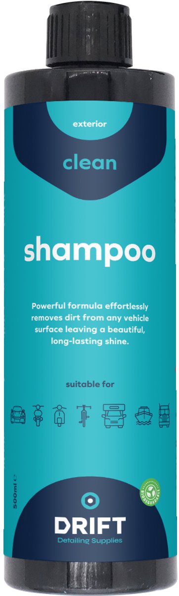 Wasshampoo voor auto/motor/fiets - Krachtige vet- en vuilverwijdering - Herstelt glans - Droogt streeploos - 1000ML