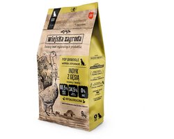 Wiejska Zagroda - Droogvoer voor Honden - Kalkoen & Gans - Brokken M - Graanvrij - Gezonde Spijsvertering - 9 kg
