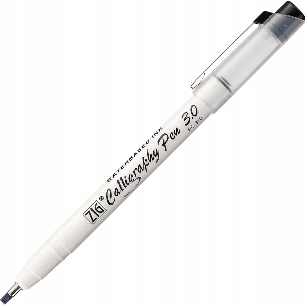 Kuretake ZIG Kalligrafiepen Vierkant 3mm Zwart