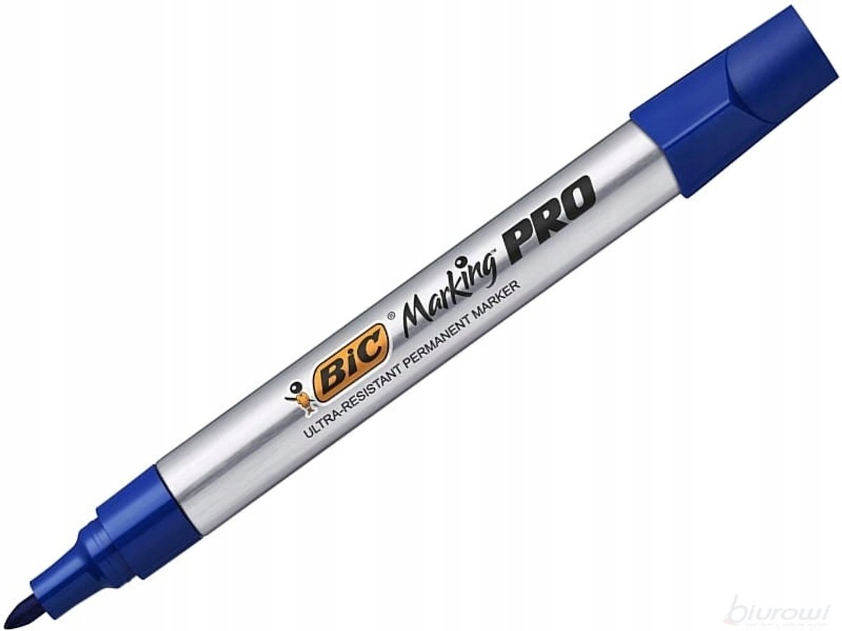 Bic markeerstift Marking Pro, ronde punt, blauw