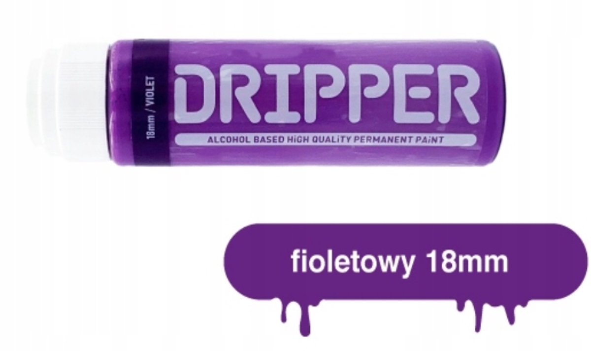 Dope Blikjes Druppelaar Marker Paars - 18mm