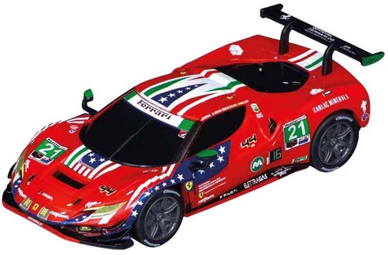 Carrera Go!!! Speelgoedvoertuig Auto - GO!!! Ferrari 296 GT3 - AF Corse No.21 - IMSA Weathertech GTD 2024 auto van Merkloos — afbeelding 2