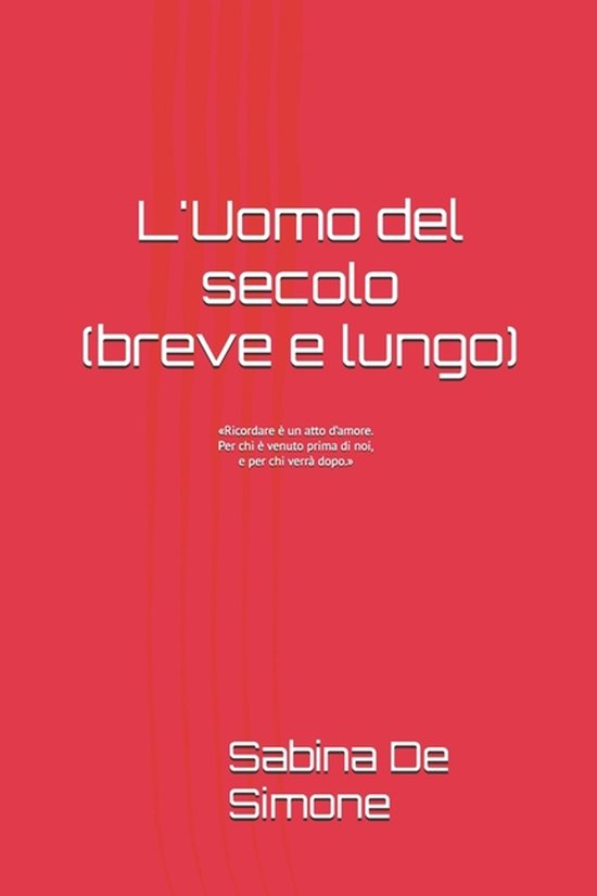 L'UOMO del Secolo - cover