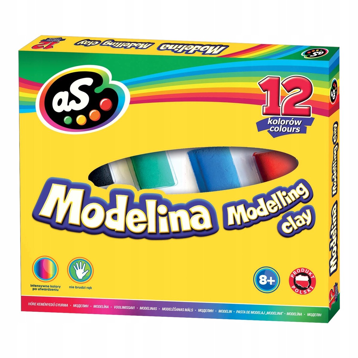 Astra Modeline Set - 12 Levendige Kleuren, Nederlandse Kwaliteit
