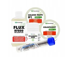 Loodgieters set: Soldeer, Hars, Zuur, Pasta & Flux XXL