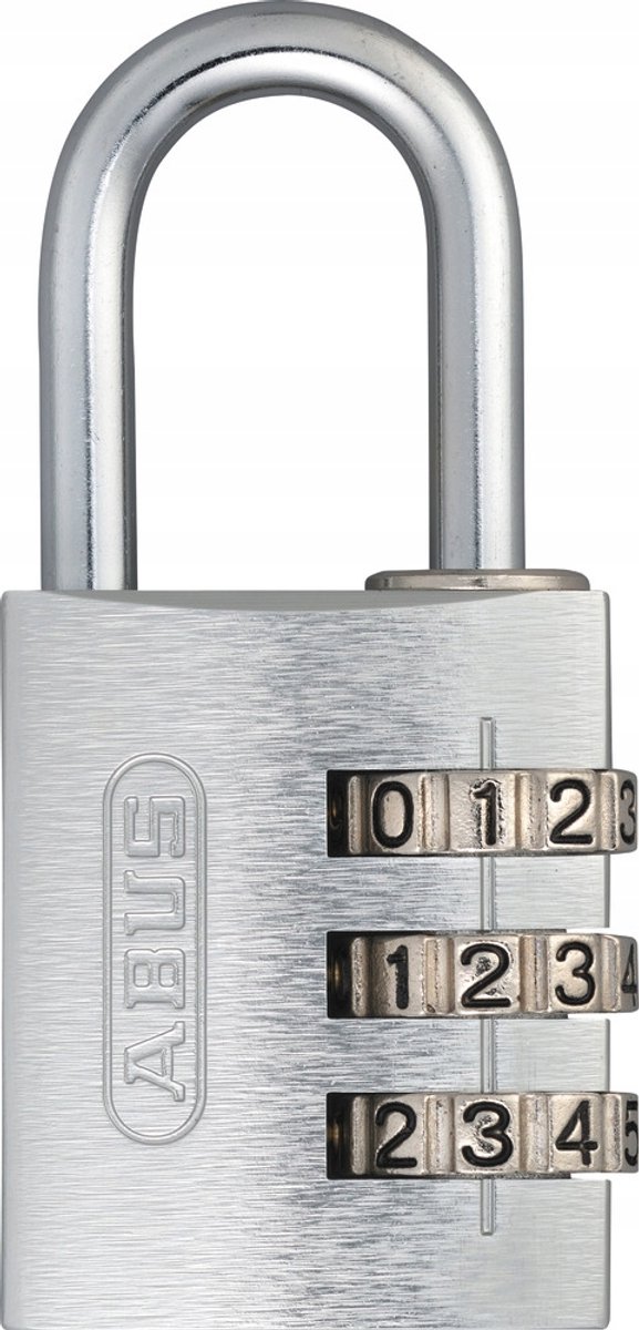 ABUS 724/30 Zilver Cijferslot - Ideaal voor Sportschool & Bagage