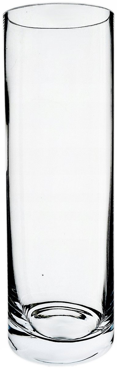 Hoge Glazen Vaas Cilinder Tuba 30cm - Decoratief & Stijlvol