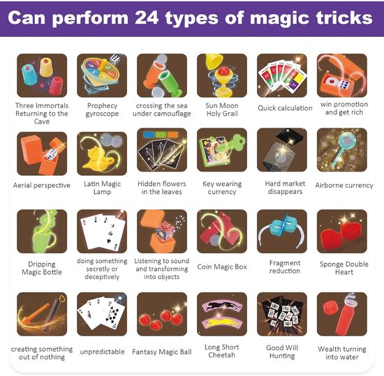 Sensational Magic goocheldoos met 275 trucs en DVD