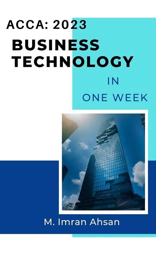 ACCA 1 - Business Technology for ACCA 2023 - cover
