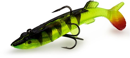 Miracle Fish Campyto 8cm 10g rubberen kunstaas - klaar in vis van Miracle Fish — afbeelding 3