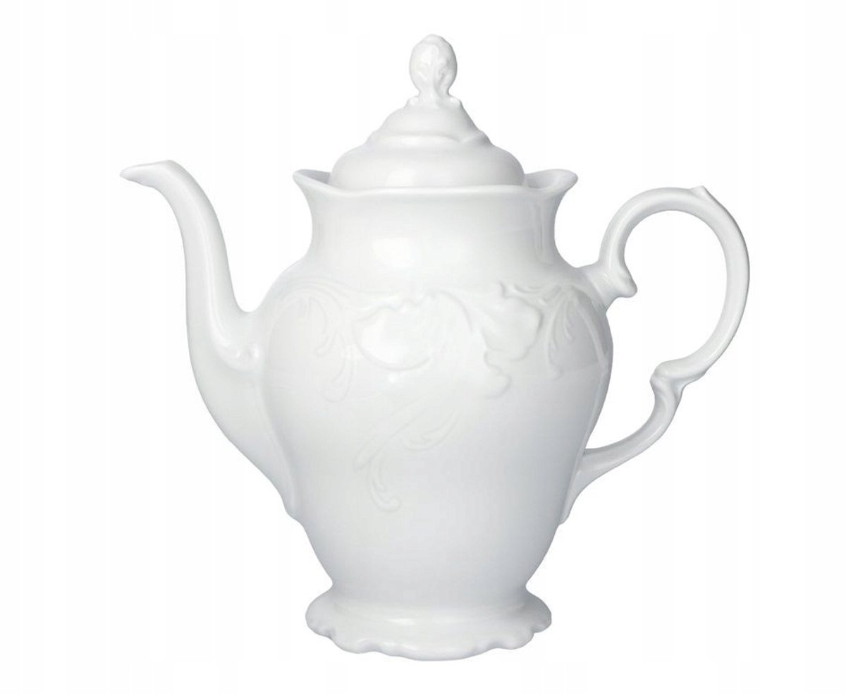 Chodzież Fryderyka Theepot 1200 ml - Porselein, Wit