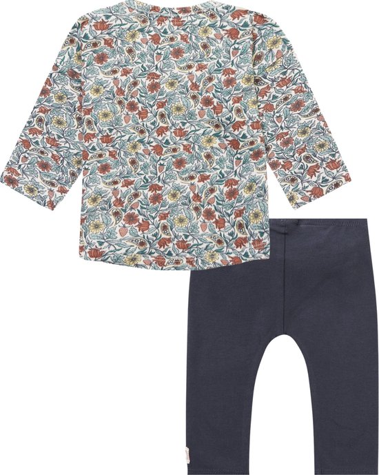 Noppies baby legging donkerrood | wehkamp