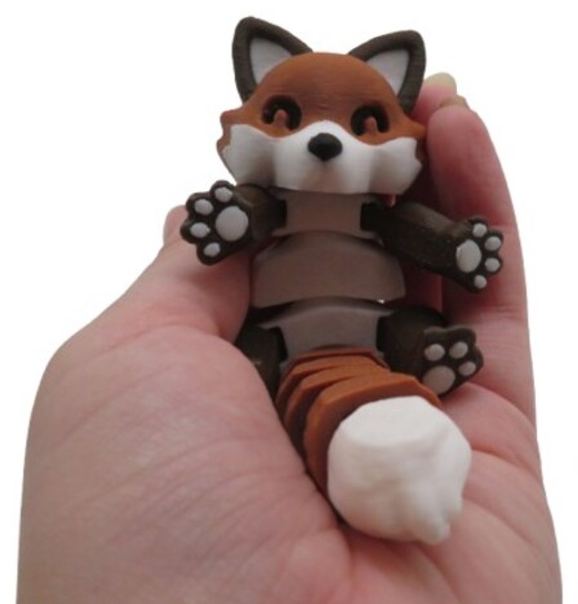 Vera's Arts & Dice | Vos Figuur - Foxes - Speelgoed - Verzamelobject - Decoratie - Bruin