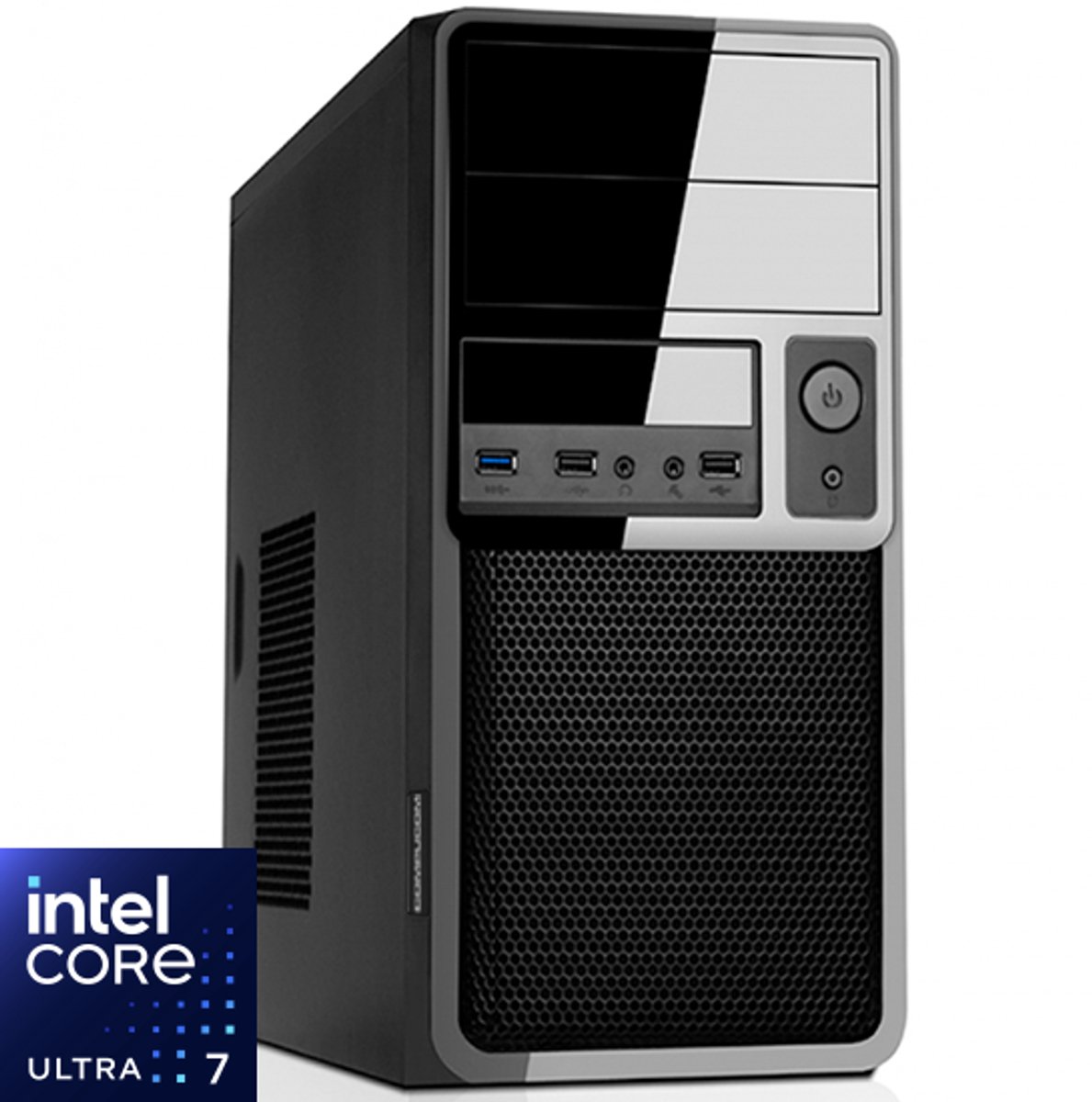 Intel Desktop PC met Core Ultra 7 265 - 32GB DDR5 - 1000GB NVMe M.2 SSD - WiFi - Bluetooth - Windows 11 Pro (DT-375965)