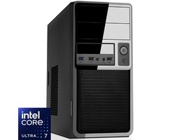 Intel Desktop PC met Core Ultra 7 265 - 32GB DDR5 - 1000GB NVMe M.2 SSD - WiFi - Bluetooth - Windows 11 Pro (DT-375965)