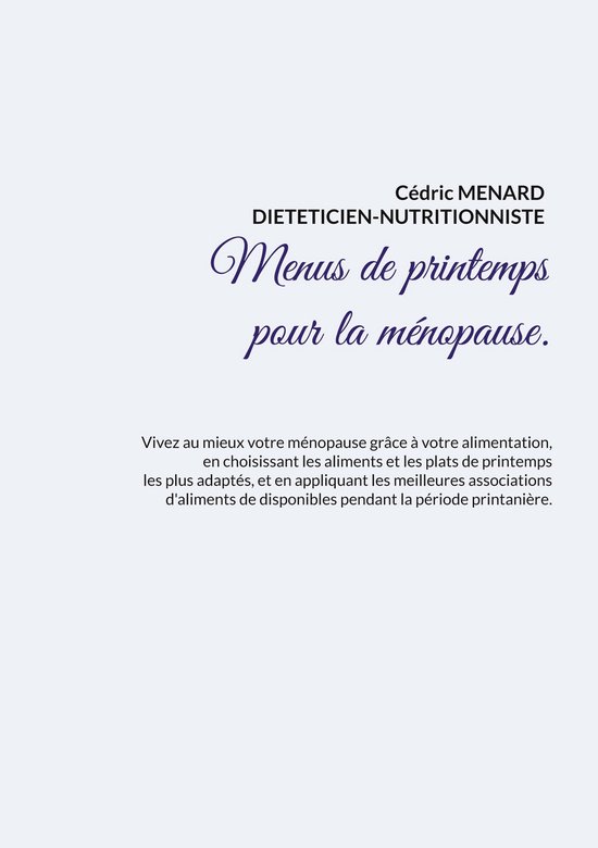 Savoir quoi manger tout simplement... - - Menus de printemps ... - cover