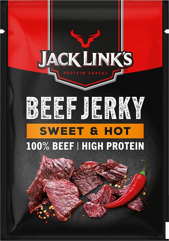 Jack Link's Beef Jerky-Sweet & Hot-25 grammes