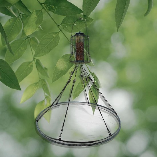 Allecto Plus - Ramasse-coquilles pour oiseaux (lot de 2), 90 cm - Mangeoire pour colibris et abeilles - Support pour oiseaux sauvages - Accessoire de jardin