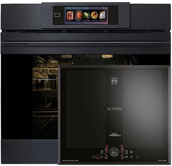 Inbouwoven - KAISER- EH 6347 - XXL Multi 29, multifunctionele elektrische oven met pyrolyse en stoomreiniging - 60 cm + KCT 61 FI - inductiekookplaat - 60 cm