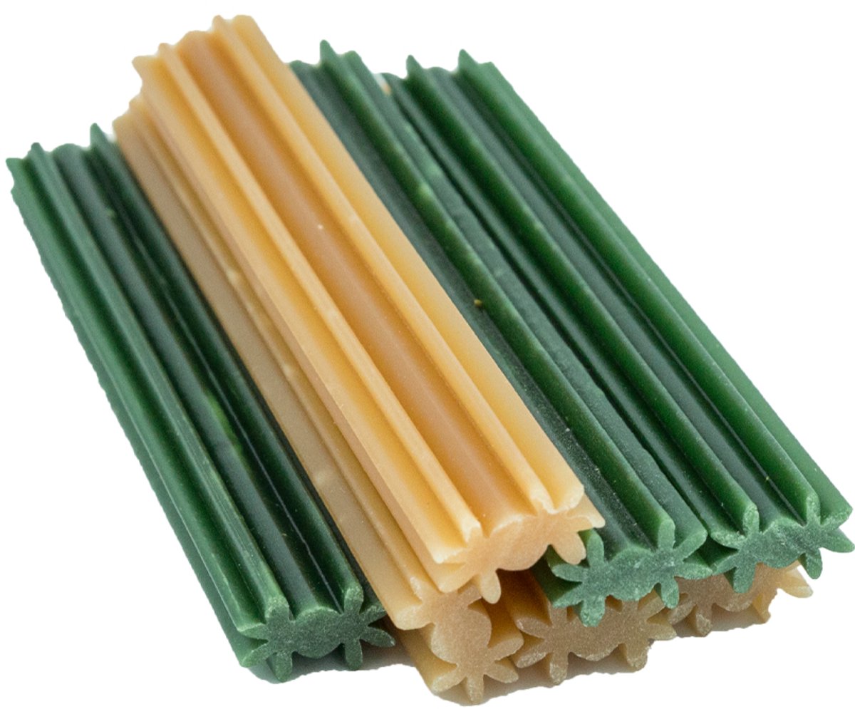 Boomy - Veggie Chews Sticks Small – Vegetarische kauwsticks hond – Tandverzorgende hondensnacks voor kleine honden – 200 stuks