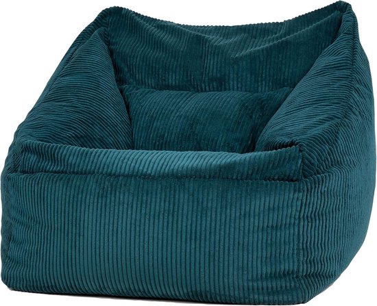 Comfortabele Corduroy Zitzak Fauteuil voor Volwassenen - Luxe en Draagbaar Meubilair voor Slaapkamer en Woonkamer