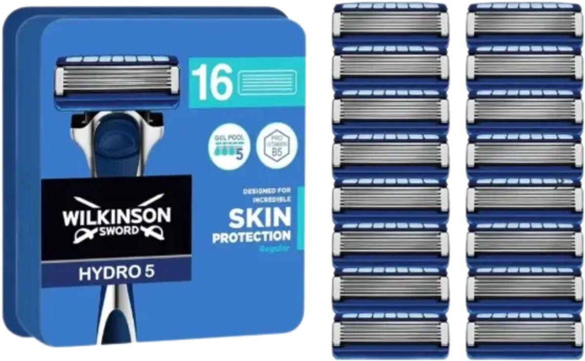 Wilkinson -Hydro 5 Skin - Protection Blades - 16 stuks