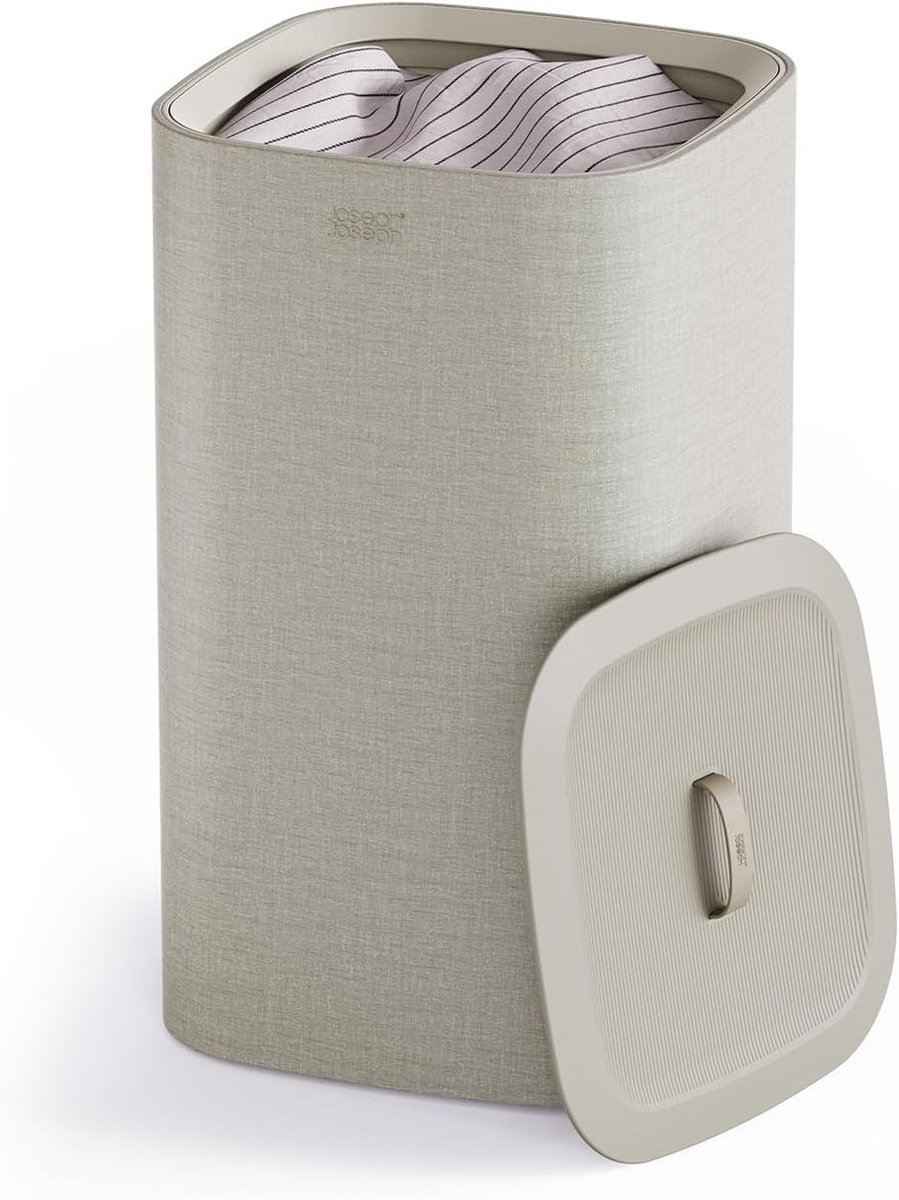 Wasmand 60L met Afneembare Waszak voor Beddengoed & Handdoeken