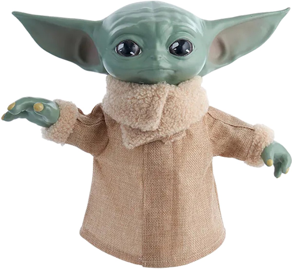Kurt S. Adler kunststof kerstboom piek - star wars the child 18cm multi 1 stuk