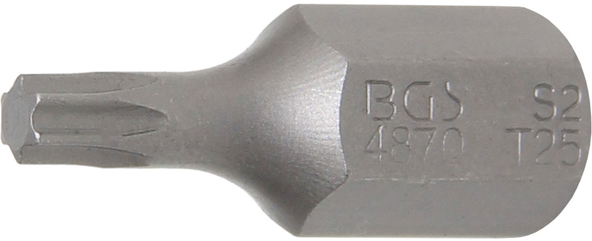 BGS Bitsaandrijving buitenzeskant 10 mm (3/8") T-profiel (vo...