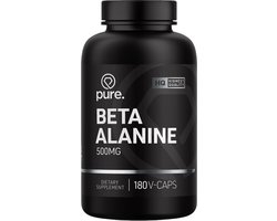 Pure. Beta Alanine - 500mg - 180 vegan capsules - aminozuur