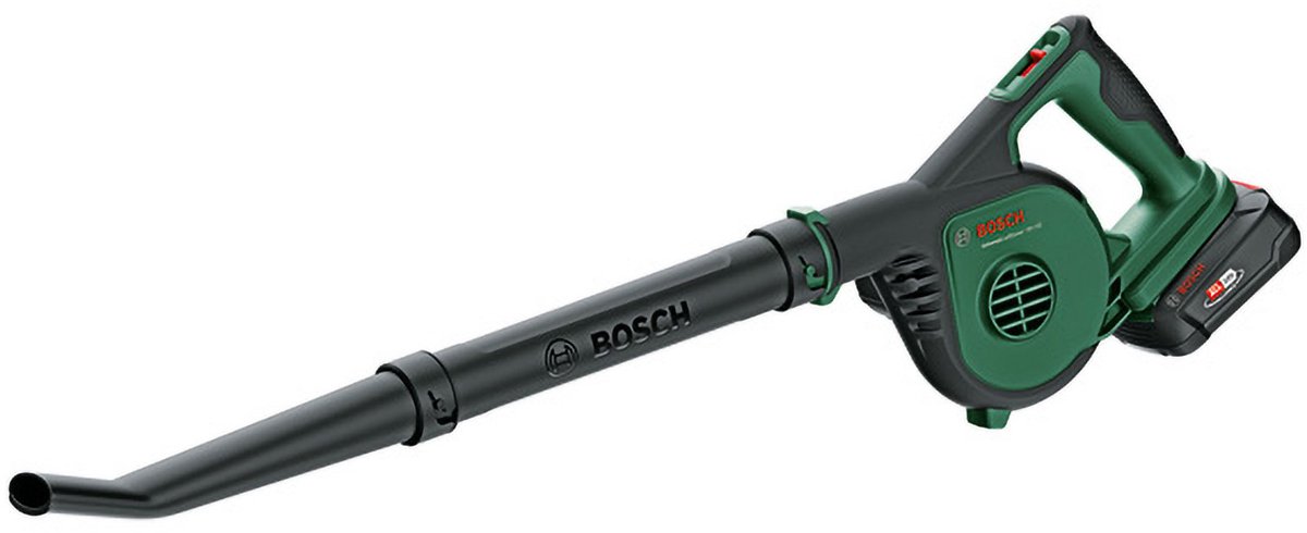 Bol.com Bosch UniversalLeafBlower 18V-130 - Bladblazer - Inclusief 18 V Li-Ion Accu (2.5 Ah) – Oplader aanbieding