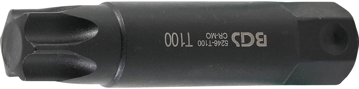 BGS bitlengte 100 mm aandrijving buitenzeskant 22 mm T-profiel (v...