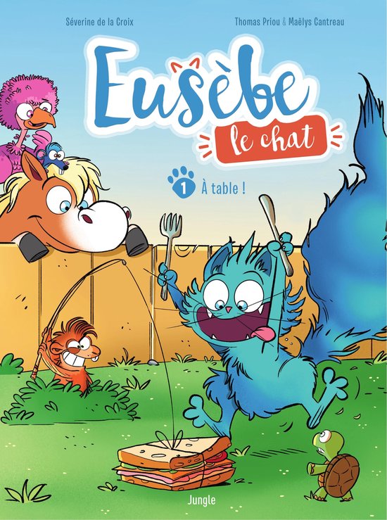Eusèbe, le chat 1 - Eusèbe, le chat - Tome 1 - À table