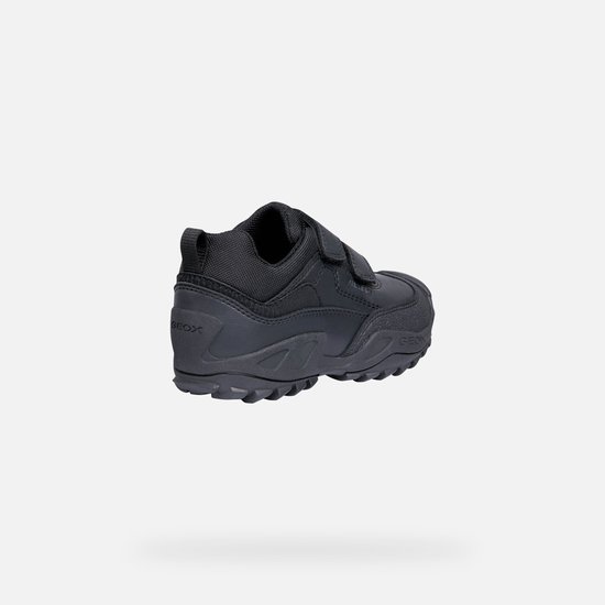 GEOX NEW SAVAGE ABX JONGENS Veterschoenen - ZWART