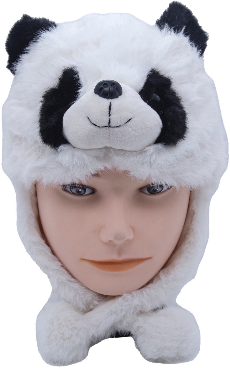 Cute since 1999 - Hoed voor kinderen - Knuffel hoed met Sjaal - Panda