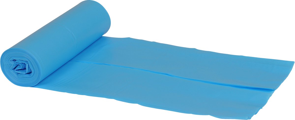 Afvalzakken 55x103x0.032 - 24x10 stuks - Blauw - LDPE