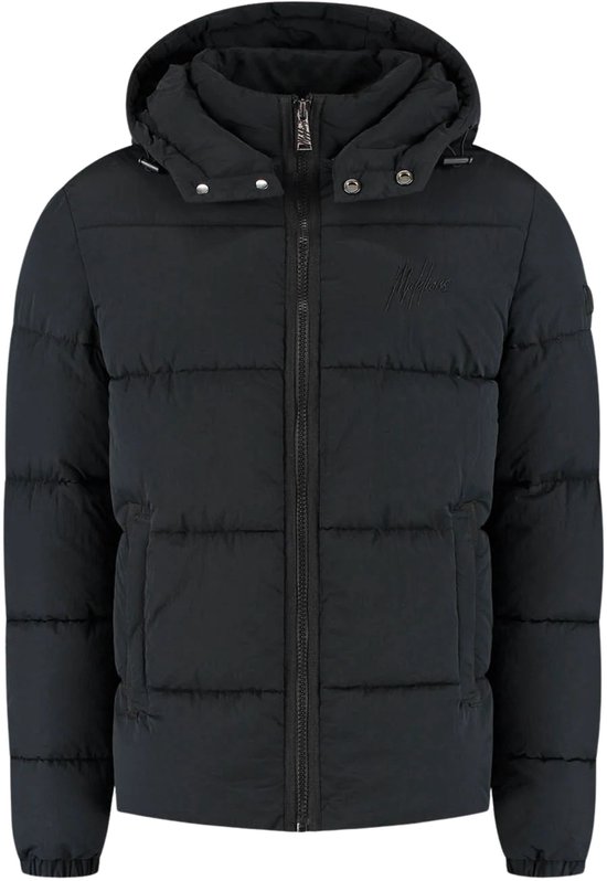 Malelions - Jas Zwart Malelions Donn Puffer Puffer Jas Zwart Mm2-aw25-14