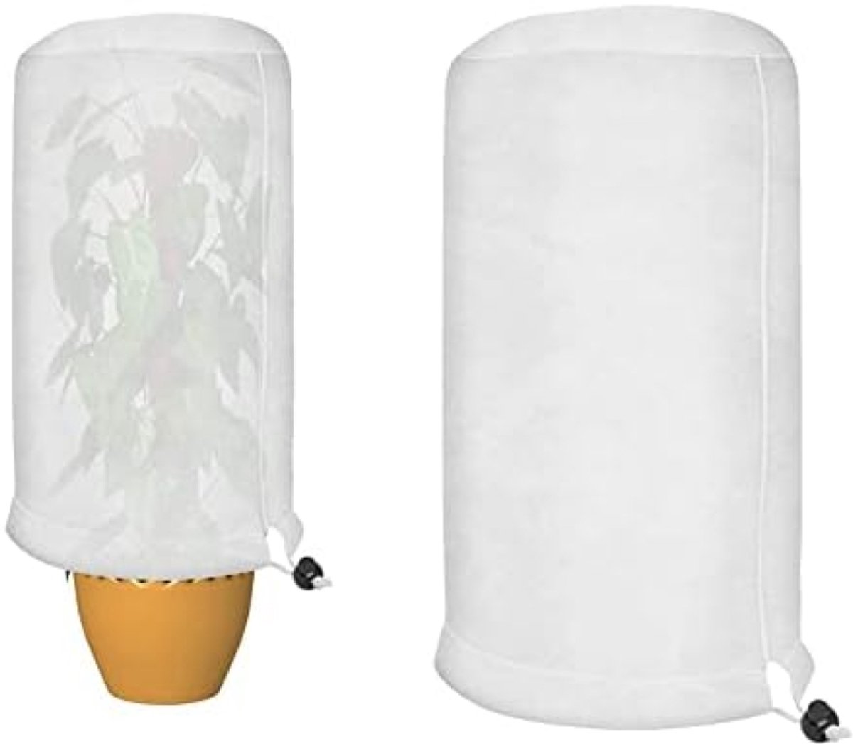 PromoHome Winterbeschermhoes Planten - Ademend Vlies met Trekkoord - 120x180 cm