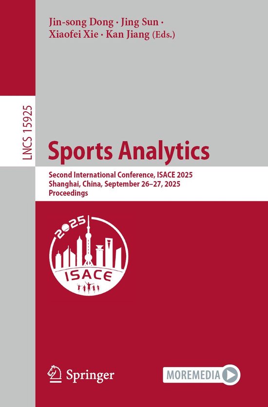 Springer Nature Proceedings Computer Science - Sports Analyt ... - cover