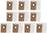 Sacs à poussière de rechange - adaptés au robot balayeur Prosangnik M7pro Lubluelu SL60D - S9 - V980 ensembles de remplacement - accessoires - Convivial - Grand espace de rangement - Accessoires d'aspirateur - Wit - 10 pièces