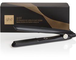ghd – Gold® – Stijltang – Keramische Coating en Ionen Technologie – Voor Alle Haartypes – Zwart