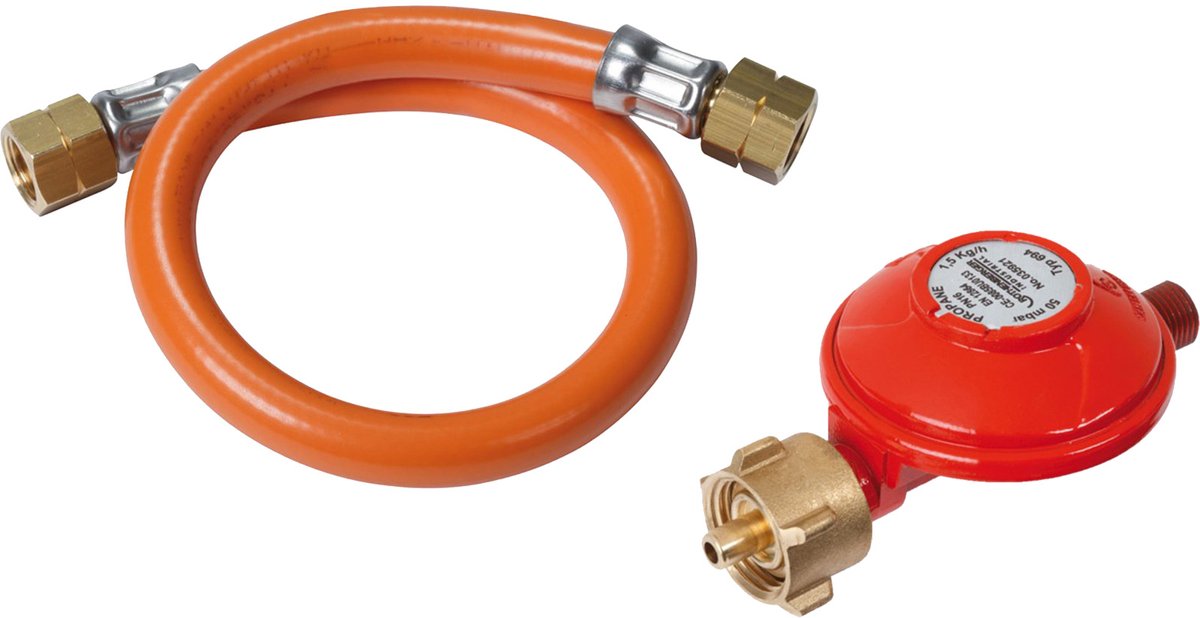 ROTHENBERGER Industriële set 40 cm gasslang & drukregelaar pr...