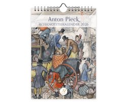 Anton Pieck weeknotitiekalender Postkoets - 2026