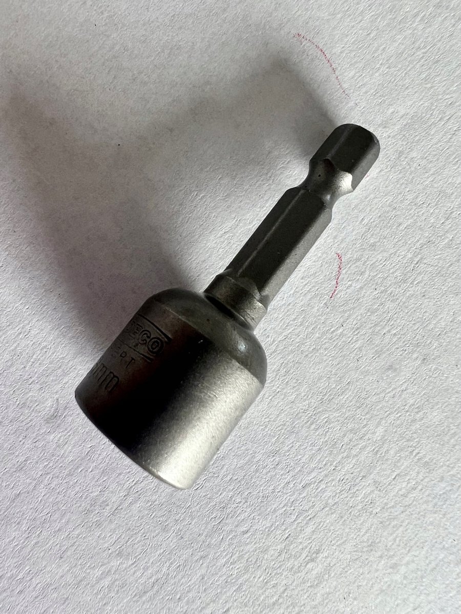 Magnetische Dop 6mm 1/4" voor Schroefmachines