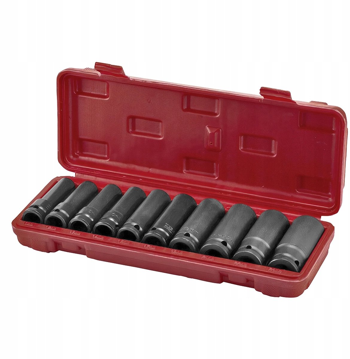 Meec Tools Slagdoppen Set 10 Delig 1/2" 11-24mm